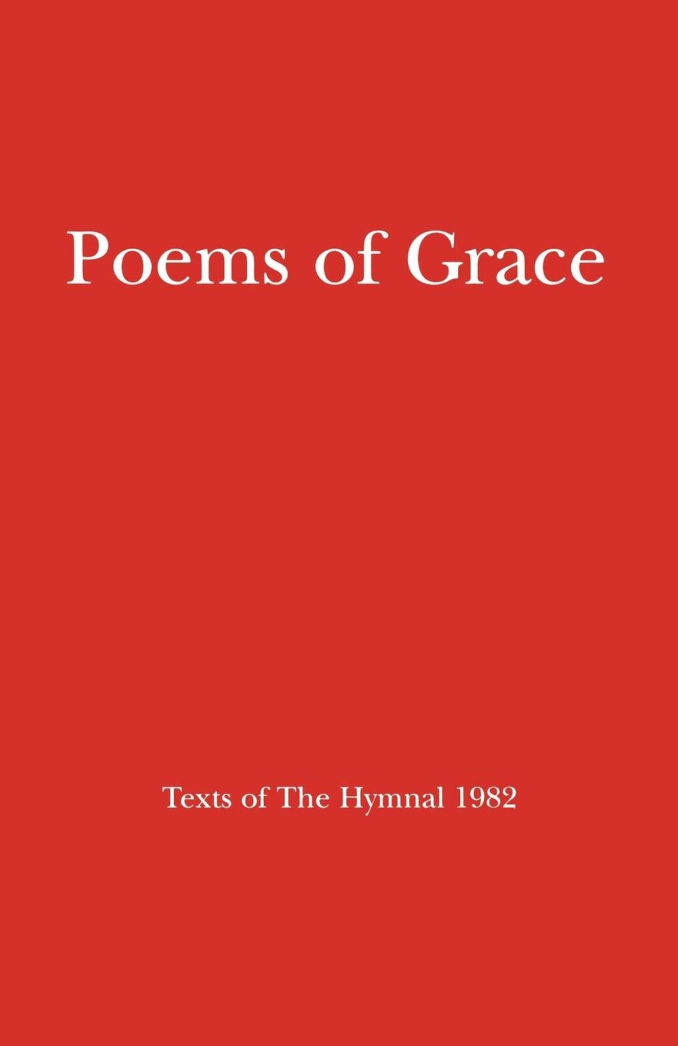 Cover image for Poems of Grace ISBN 9780898691580